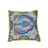 Cuscino stampato c/passamaneria  40X40