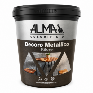 Decoro Metallico Silver – Pittura Decorativa Effetto Metallizzato