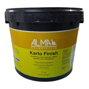 Karto Finish – Idropittura Super Coprente per Cartongesso  LT12,5