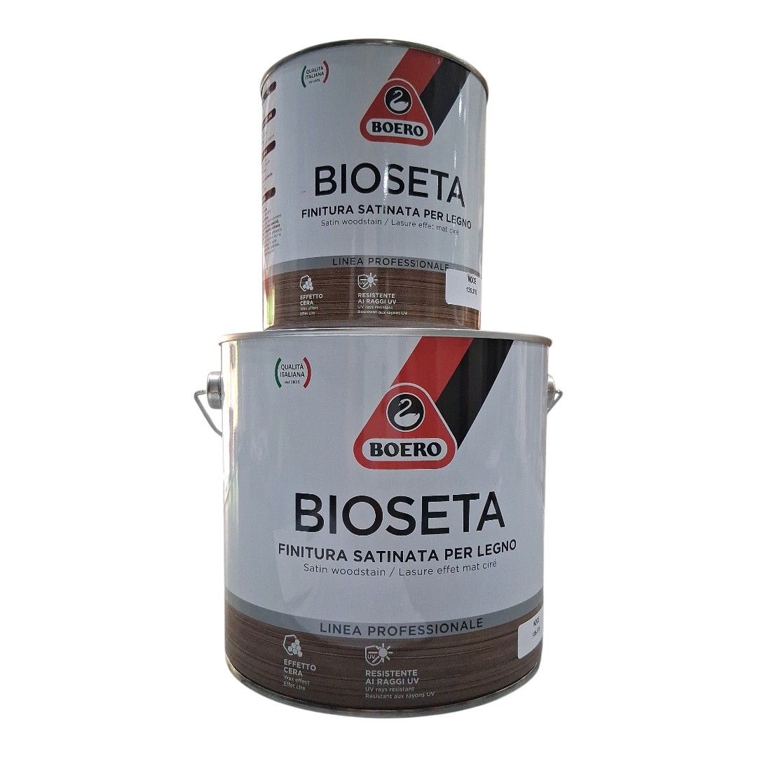 BIOSETA Boero – Finitura Satinata per Legno Effetto Cera