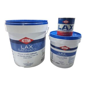 Lax Satinato  –  Smalto all'acqua murale ad Elevata Smacchiabilità