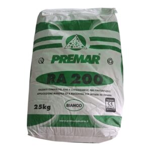 Rasante Cementizio Bianco Fine Premar RA 200 - Sacco 25 kg