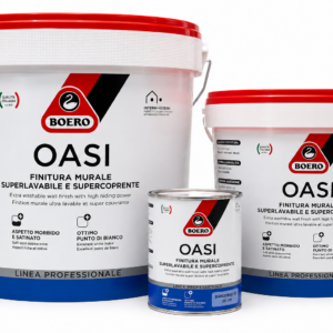 Boero Oasi – Finitura Murale Superlavabile e Supercoprente